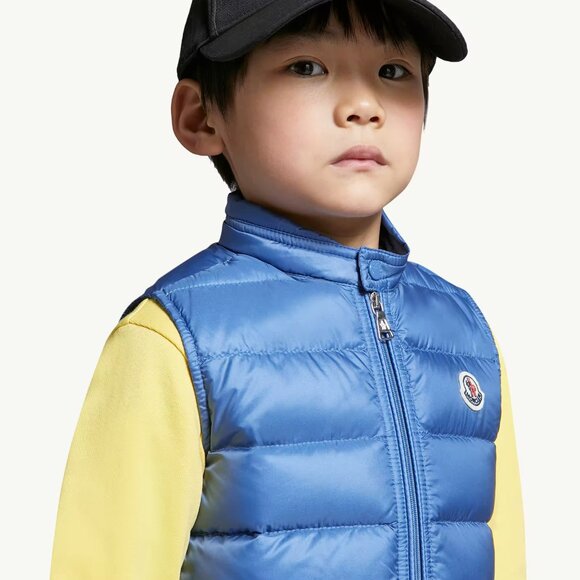 Moncler (Authentic) Kids Youth Dark Navy Logo Cap Hat - Picture 16 of 16